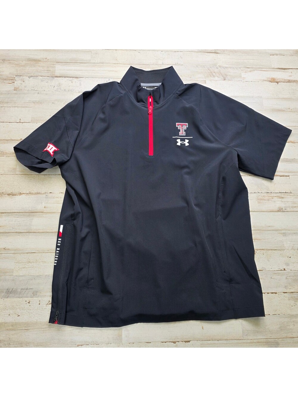 Under Armour Texas Tech Red Raiders Baseball Cage Jacket L Player Game Used